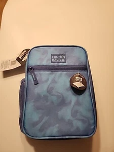 Fulton Bag Co. Upright Lunch Bag - Blue Marble-New With Tags - Picture 1 of 8
