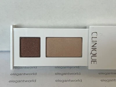 Clinique All About Shadow duo - 01 LIKE MINK (.06 oz. /1.7g) NEW 100% AUTHENTIC - Image 1 of 2