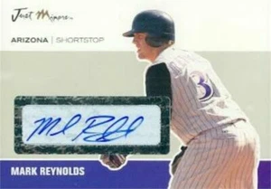 Mark Reynolds autographed baseball card 2007 Just Minors #JA40 rookie - Picture 1 of 1