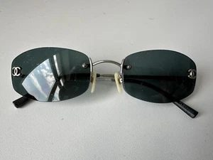 Vintage Chanel 4002 C 103/71 54-19 130 randlose Italien-Sonnenbrille - Bild 1 von 16