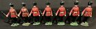 Cherilea British Guards at Parade Rest Set of 7 Made in England 2 1/4" Used