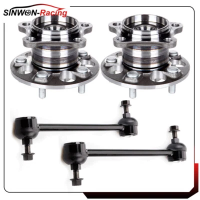 4 Set  Wheel Hub & Bearings Sway Bars Links AWD for Lexus RX330 RX350 RX400h - Imagem 1 de 4