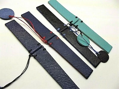 EW2009 spezzoni cinturini pregiata pelle saffiano 20/16 mm misura x rolex daytona watch