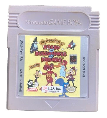 The Adventures of Rocky and Bullwinkle and Friends - Nintendo Game Boy Cartridge - Image 1 of 2