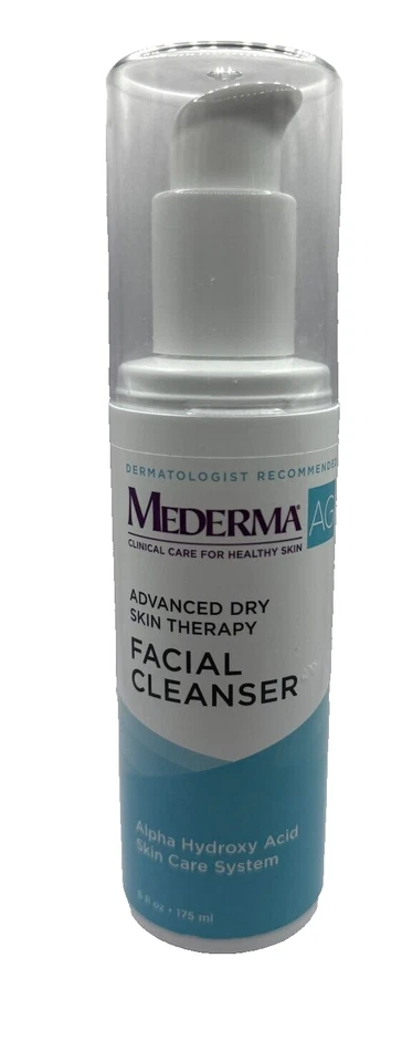 (1) Limpiador facial Mederma Advanced Dry Skin Therapy alfa hidroxiácido NUEVO Foto 1 de 1