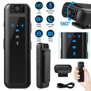 Tragbare Handkamera 1080P Pocket Video Audio Recorder Nachtsichtkamera - Bild 1 von 12