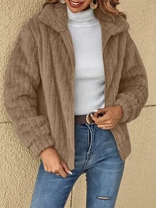 Cozy zip-up hoodie for women - Picture 1 of 36