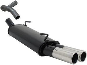 Terminale di Scarico Sportivo NOVUS 2x76 M1 per SEAT IBIZA (6L) - Imagen 1 de 1