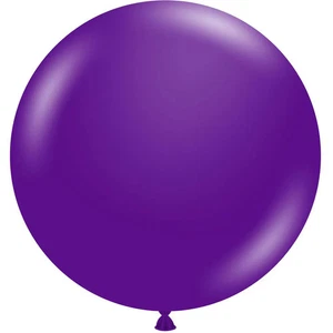 Tuftex 36" Plum Purple Pastel Latex Balloons (10ct) - Picture 1 of 1