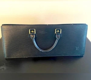 Louis Vuitton Epi Sac Triangle Bag Black - Picture 1 of 19