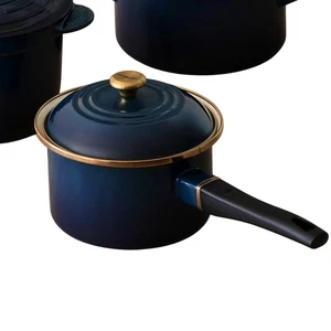 Le Creuset EOS Kochtopf 6,3" (16cm) Agave Grün Gold Knopf IH Gaskompatibel - Bild 1 von 6