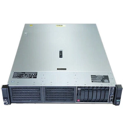HPE/HP DL380 Gen10 Server 8X2.5" W/ 2xIntel 8260 24Core CPU /8x 32GB 2666MHz RAM - Image 1 of 2