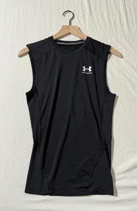 Under Armour Men’s - Sleeveless Shirt Tank Top - Size Small - HeatGear - Picture 1 of 4