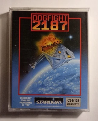 DOGFIGHT 2187 - RARE Starlight complete - Commodore 64 C64 - TESTED See photos - Image 1 of 4