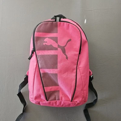 Mochila de viagem PUMA rosa bolsa escolar  - Imagem 1 de 4
