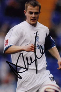 TRANMERE: FOTO DE ACCIÓN FIRMADA ANDY TAYLOR 6x4 + certificado de autenticidad - Imagen 1 de 1
