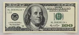US 2006 United States Notes Small 100 Dollars Star note CH CU RC0654 combine shi - Picture 1 of 2