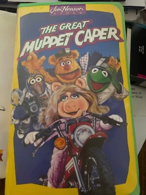 The Great Muppet Caper VHS Jim Henson Clamshell Vintage 1993 - Image 1 of 2