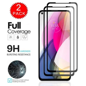 For Motorola Moto G Power Play Stylus 2021 5G Tempered Glass Screen Protector - Picture 1 of 24