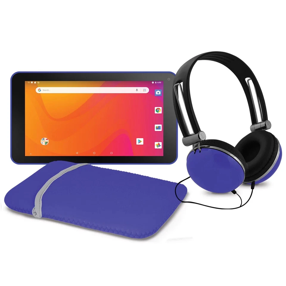 Ematic EGQ378BU 7 Tablet - Android 8.1  - 1.2GHz - 16GB - 1GB RAM - Image 1 of 4