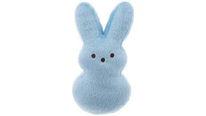 Peeps 9" Shaggy Bunny Plush Blue Stuffed Animal ~ Soft! Cuddly! NEW with Tag - Picture 1 of 1