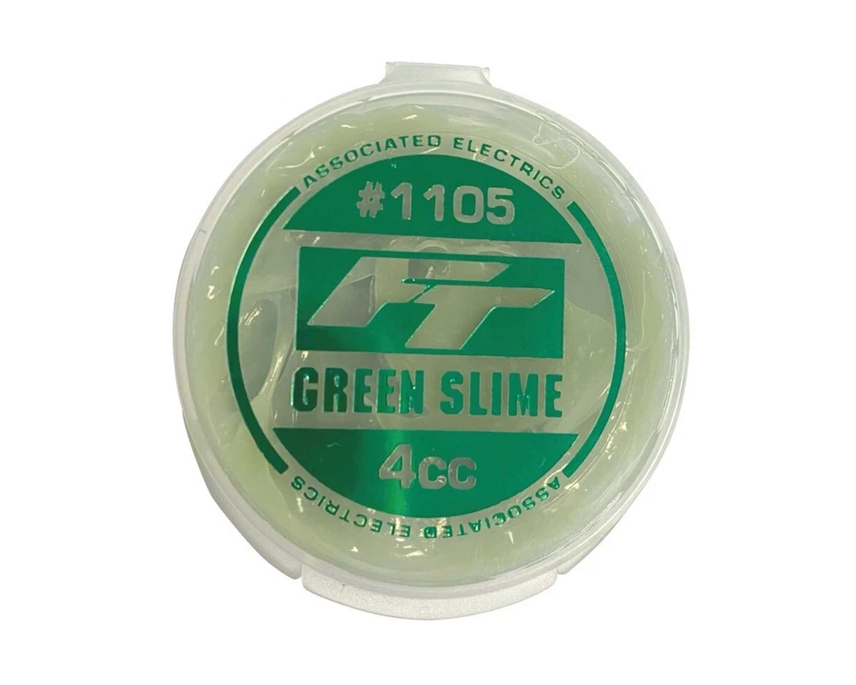 Team Associated Dämpfer Abdichtungsfett Greene Slime ASC1105 B6.3, B6.3D, B64,   - Bild 1 von 2