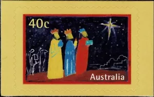 1998 - 40c Christmas - Booklet Stamp - Picture 1 of 1