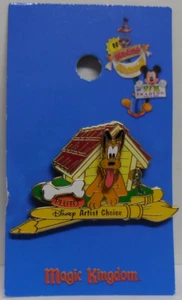 Disney Pin WDW Mickey's Toontown of Pin Trading Event Pluto Artist Choice Pin LE - Bild 1 von 2
