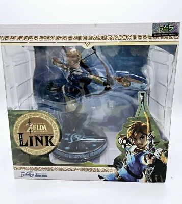 First 4 Figures Link 10" Figurine Legend of Zelda Breath of the Wild PVC New - Image 1 of 4