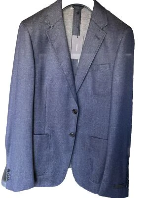 Prada Wool Denim Blazer 50 IT 40 US NWT - Image 1 of 4