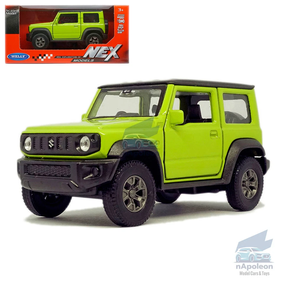 Модель автомобиля SUZUKI Jimny 1:33 сплав литая игрушка автомобиль коллекция детский подарок желтый - Изображение 1 из 4