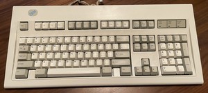 Vintage IBM Lexmark Model M Keyboard 1993 PS/2 Click 52G9658