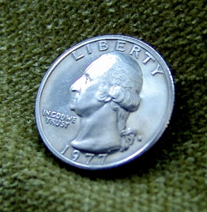 1977 = S PP Washington Quarter! - Bild 1 von 2