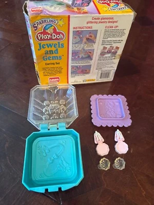 Juego de pendientes Play Doh 1992 joyas y gemas Playskool Foto 1 de 4