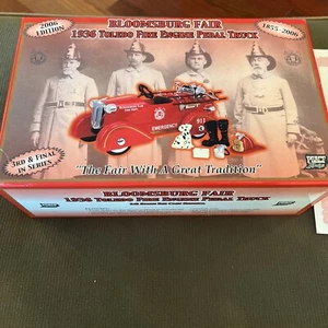 2006 Bloomsburg Fair 1936 Toledo Camion a pedali con motore dei pompieri PSACF 1:8 prima edizione - Foto 1 di 14