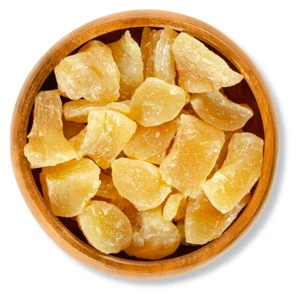 (15,90 EUR/kg) Ingwer Würfel scharf, kandiert, 1kg, Ingwer Stücke ungeschwefelt - Bild 1 von 2