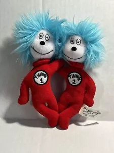 Dr Seuss’ Thing One & Thing Two 2018 Universal Plushies, A-12 - Picture 1 of 6