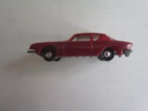 Vintage Plastic EKO Dark Red 1:86 Scale Studebaker Avanti Made in Spain - Picture 1 of 6
