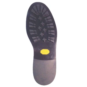 Vibram #2040 Black Fighter Sohlenstärke 22 Eisen (44) 1 Paar Made in Italy - Bild 1 von 7