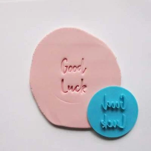 BUENA SUERTE fondant estampado / sello de galletas - Imagen 1 de 1