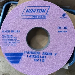 Norton Saint Gobain 69078655736, 16 x 2-1/2 x 5"" Dorn, PSX08752, Schleifscheibe - Bild 1 von 4