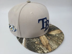 Tampa Bay Rays 25th Anniversary Camo New Era 59Fifty Fitted 7 3/8 Hat Cap MLB - Picture 1 of 12