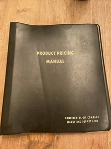 Vintage 1990s  Conoco Oil Employee Marketing  Product Pricing Manual - Picture 1 of 5