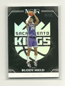 2019-20 Panini Noir BUDDY HIELD SP Holo Silver Parallel Icon Edition #d 20/25