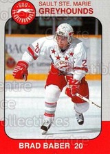 1993-94 Sault Ste. Marie Greyhounds Memorial Cup #20 Brad Baber