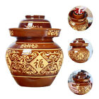  Kimchi Altar Fermenting Container Chinese Pickle Crock Ceramic Canister Jar