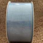 New Vintage Lt Blue Metallic Wired Ribbon 1 1/2? X 3 Yards From Europa Imports