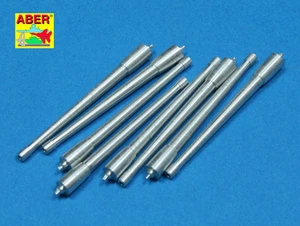 Aber 1:350 Set of 8 pcs 380 mm Long Barrels for Ships Richeulieu SL-038* - Picture 1 of 1