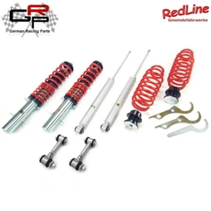 RL ADJUSTABLE COILOVER KIT FOR VW GOLF 4 MK4 RABBIT + ADJUS. DROP END LINKS Shoc - Picture 1 of 16
