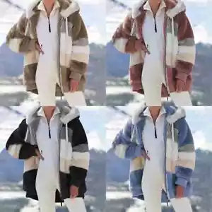 Jacket Winter Coat Women Warm Fleece Parka Track Heated Women's Hooded *SALE* - Picture 1 of 26